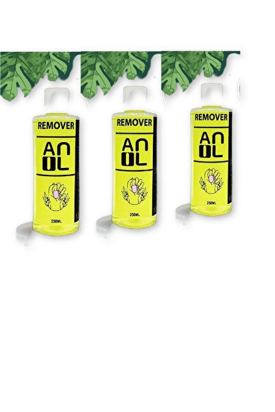 Anıl Gel Polish Anil Remover Protez Gel Çıkartıcı (3’lü Set)
