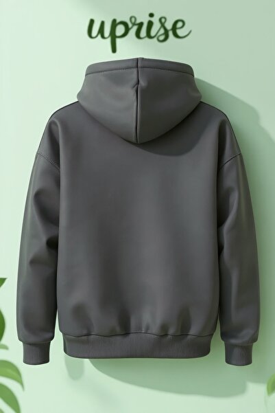 Vordevia Φούτερ Conrad Girl με τύπωμα Cotton 3 Thread O oversized