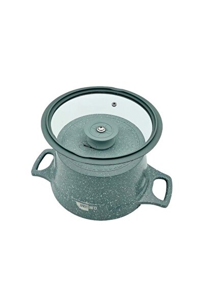 BANQUET Clini Home 28 cm granite aluminum pot, glass lid, 7 l