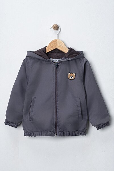 Seramis Boy's Hooded Seasonal-Windbreaker Jacket – Zippered, Stylish Design w...