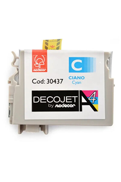 MODECOR Cartus colorant alimentar, culoare albastru, imprimanta A4