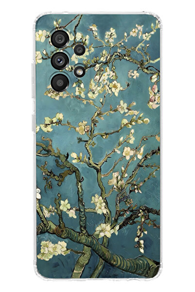 Samsung Galaxy A13 Compatible Printed Soft Silicone Transparent Phone Case