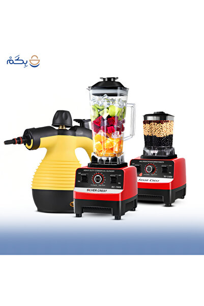 Silver Crest Blender and Steam Cleaner Package