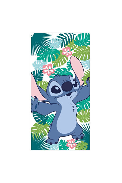 Stitch Πετσέτα μπάνιου Disney Lilo και Stitch, πετσέτα παραλίας 70x140cm (γρή...