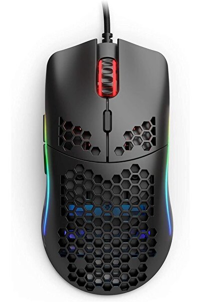 Glorious O-Minus Lightweight Gaming Mouse (58g) RGB Matte Black, USB