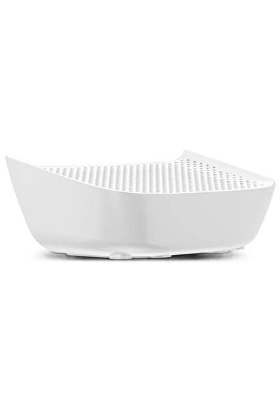 Catlink Scooper Beyaz Kedi Tuvaleti Basamağı - Litter Takibi, Ergonomik Erişim ve Geniş Depolama