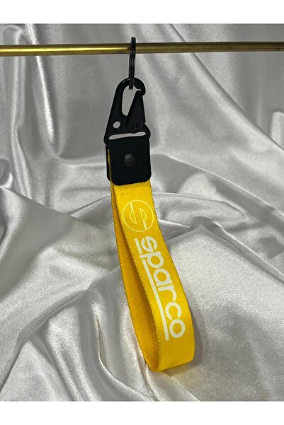 CEBECİOTO Breloc din material textil SPARCO GALBEN 19 CM ACCESORIUL AUTO-MOTO...