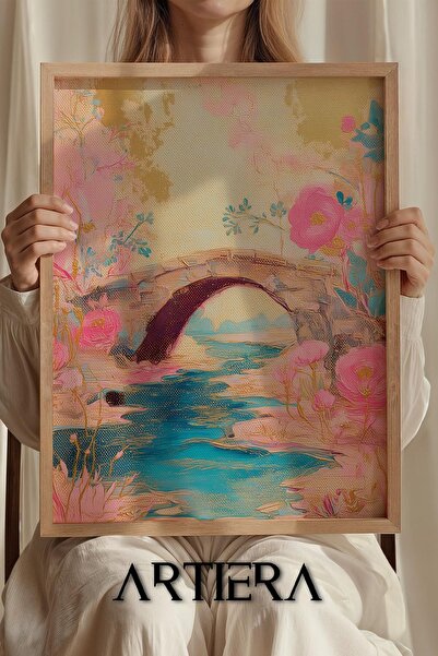 Artiera Ξύλινος πίνακας για κοριτσίστικο δωμάτιο Princess Dream Fairy Tale Br...