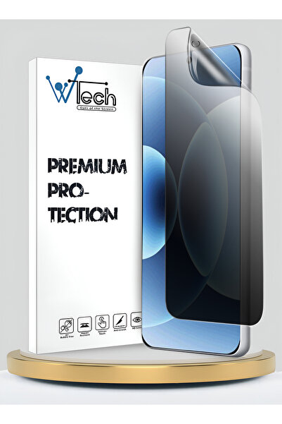 Wtech شاومي 17 5G 2025 هيدروجيل مضاد للتجسس / غشاء مضاد للخصوصية رقيق ومرن شفاف