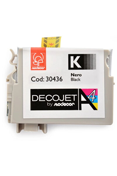 MODECOR Cartus colorant alimentar, culoare negru, imprimanta A4