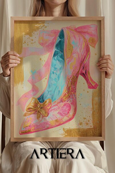 Artiera Πριγκίπισσα ονειρεμένη με φιόγκο Λεπτομερή παπούτσια Παιδικό δωμάτιο ...