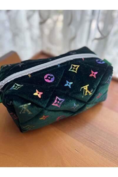 HelloPunch&Bags hellobagsstyle etnik Desenli Makyaj Çantası - Büyük Boy