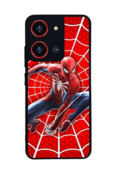 Reeder S19 Max Pro S 108 Mp Compatible Printed, Matte Black, Soft Silicone, Protective, Shock Absorbing Cover, Case