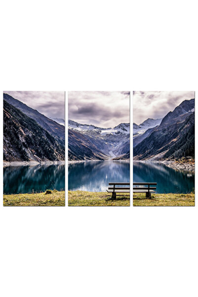 Generic لوحه جداريه - منظر - 1543 - مقسمه ثلاثة قطع