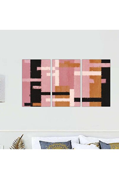 Generic Modern Abstract Art Wall Panel - 24006 - Divided into three pieces