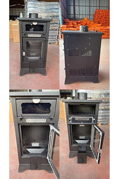 karaoğlan tarım A+ Kalite Malzeme Fanlı Çam Peleti Sobası