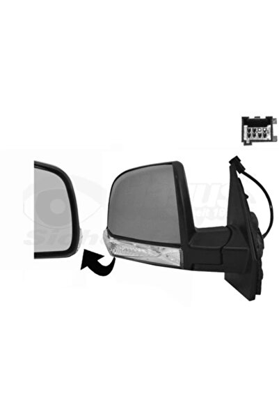VAN WEZEL Oglinda Exterioara Dreapta Fiat Doblo Cargo/Doblo Bus/Doblo Platou ...
