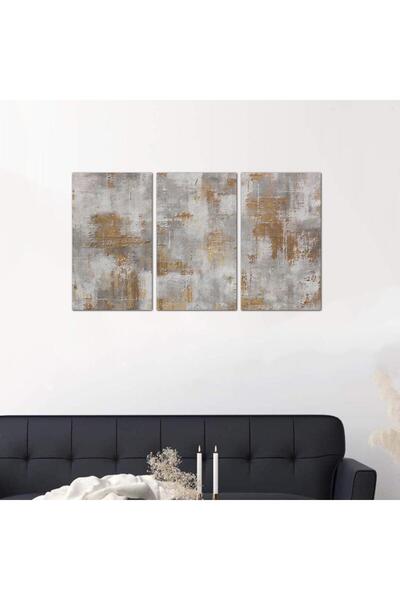 Generic لوحه جداريه مودرن فن تجريدي - ٢٤٥١٩ - مقسمه ثلاثة قطع