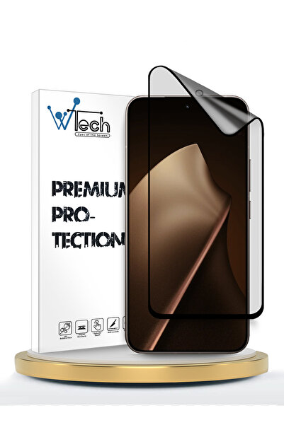 Wtech شاومي 15T برو 5G 2025 نانو سيراميك غطاء كامل غير لامع مرن شفاف/أسود