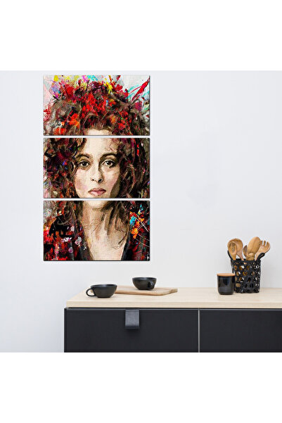 Generic لوحه جداريه - رسمة فنيه إمرأه - ٣٠٠٢٧ - مقسمه ثلاثة قطع - مقسمه ثلاثة...