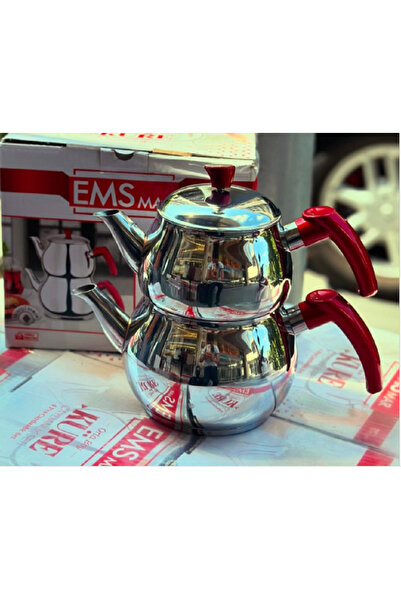 Yıldız çelik EMS kendinden süzgeçli çelik mini küre çaydanlık (indüksiyonlu)