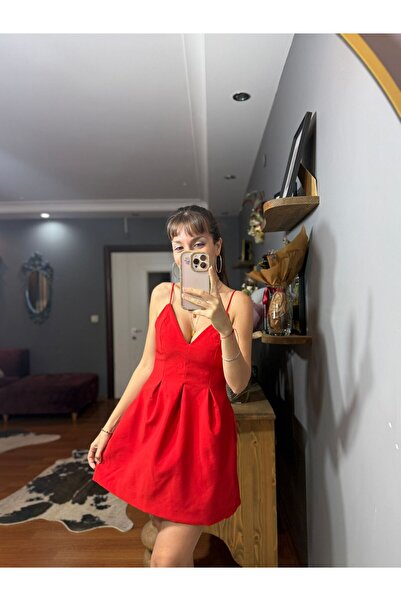 MODAGK Strappy A-Line Design Dress