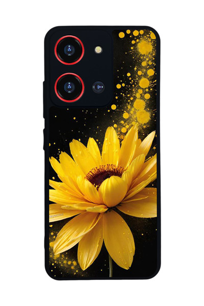 Reeder S19 Max Pro S Zoom Compatible Printed, Matte Black, Soft Silicone, Protective, Shock Absorbing Cover, Case