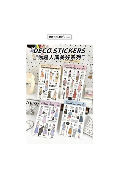 İthal Autocolant pentru fete E5-2 - Număr: 2