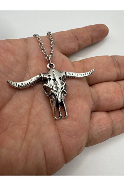 Yuchicly قلادة أوكس باشي العتيقة للنساء والرجال