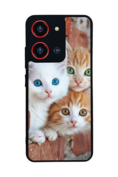 Reeder S19 Max Pro S 108 Mp Compatible Printed, Matte Black, Soft Silicone, Protective, Shock Absorbing Cover, Case