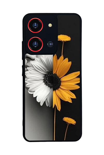 Reeder S19 Max Pro S Zoom Compatible Printed, Matte Black, Soft Silicone, Protective, Shock Absorbing Cover, Case