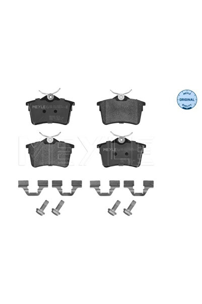 MEYLE Комплект спирачни накладки заден мост дискови спирачки Citroen Berlingo...