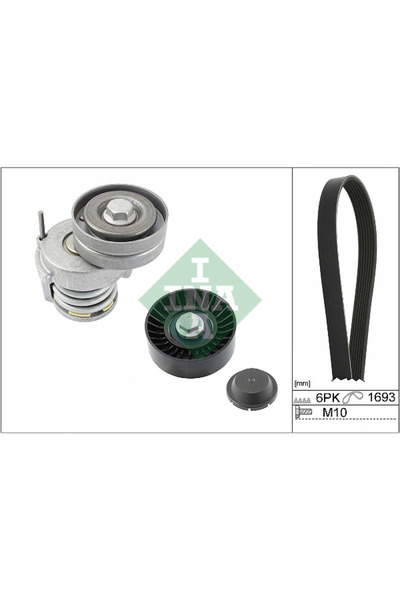 FAG Set Curea Transmisie Cu Caneluri Audi A1/A3 Seat Altea/Ibiza 4/Leon