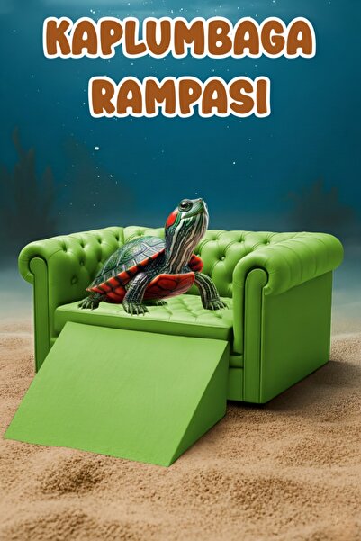 MD×JOA Kaplumbaga Rampası ⊛ S BOY - KarışıkRenk ⊛ Koltuk Şeklinde Kaplumbaga ...