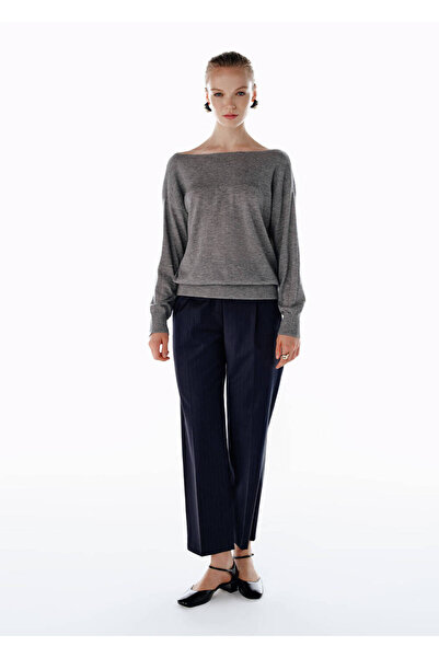 Knitss Ultrafine Organic Cashmere Light Gray Knitwear