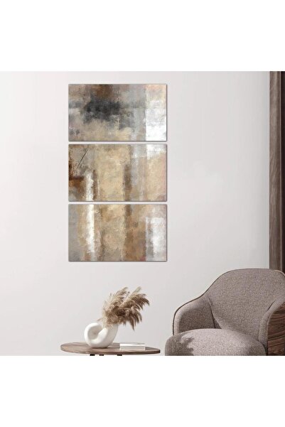 Generic لوحه جداريه فن تجريدي - ٢٤٥٥٥ - مقسمه ثلاثة قطع