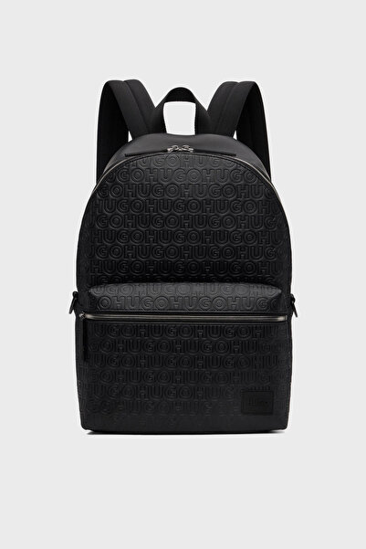 HUGO Kabartma Logolu Ayarlabilir Omuz Askılı Sırt Çantası Erkek SIRT ÇANTASI ...