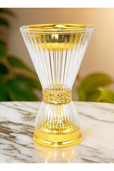 Generic Crystal Finish Bakhoor Burner Frankincense Glass Incense Holder - Elegant Home Décor