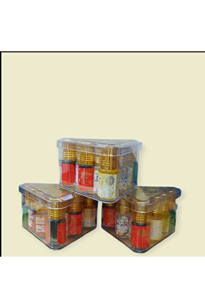 Surrati السرتي عطر مركز بدون كحول ربع توله العدد 12 قطعه *3