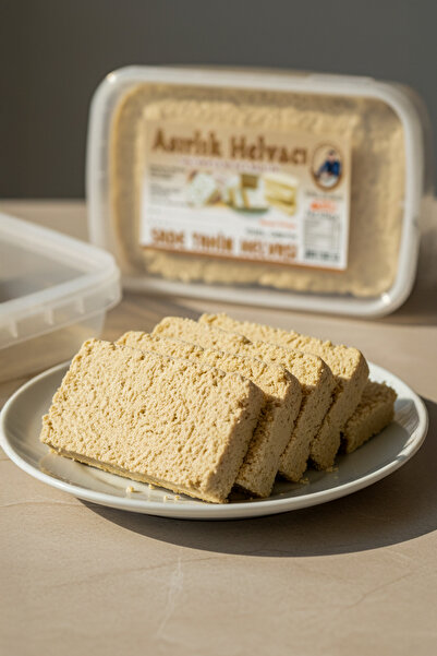 Asırlık Helvacı İsmail Umutlu Helva ve Reçelleri Geleneksel Taş Değirmen Sade...