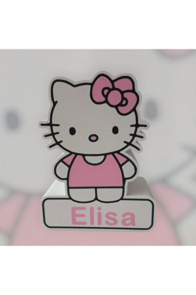 MYCRAFT3D Kişiye Özel İsimli Hello Kity Kalemlik