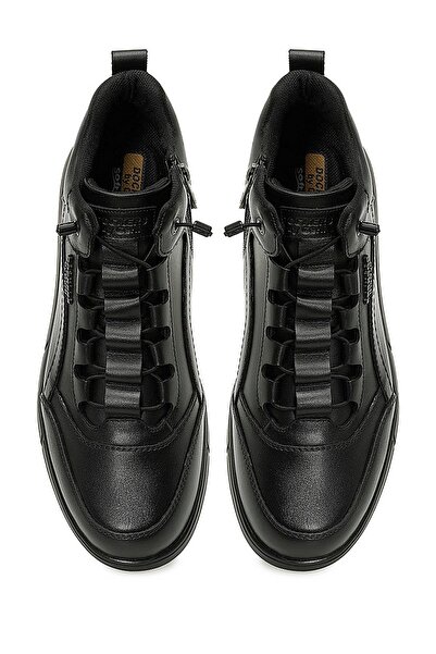 Dockers A102028063 5W Kane Hi 5PR Erkek Hakiki Deri Düz Bot Siyah
