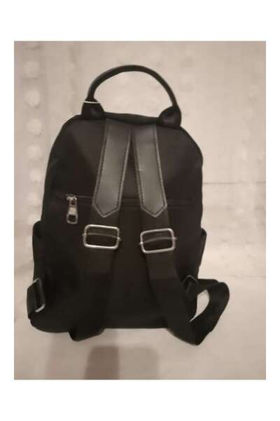 OEM SARA-SHOP - Women's Backpack, Waterproof Textile, Black, 30X24X10cm