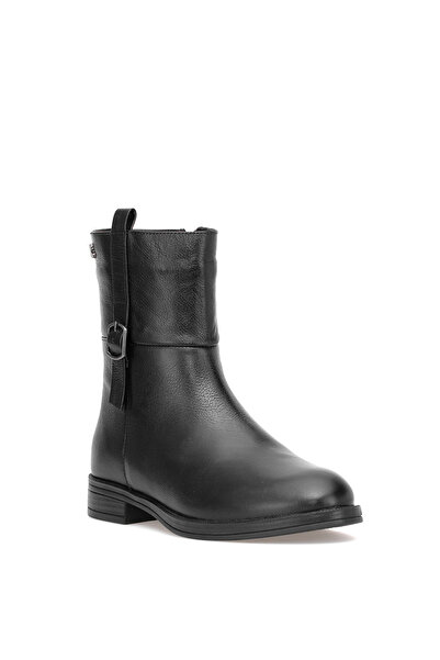 Venüs 2552701K Γυναικείες Μπότες από Γνήσιο Δέρμα Κλασικές Μαύρες