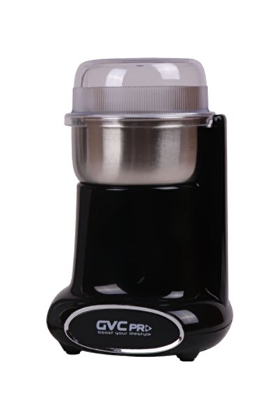 GVCPR مطحنة قهوة GVC Pro بقوة 200 واط GVC-502 أسود/فضي