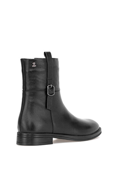 Venüs 2552701K Γυναικείες Μπότες από Γνήσιο Δέρμα Κλασικές Μαύρες