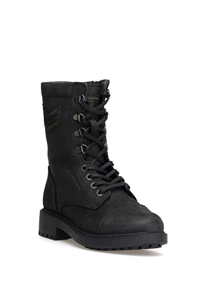 Hammer Jack 102 18354-Z Women's Genuine Leather Classic Boots Black