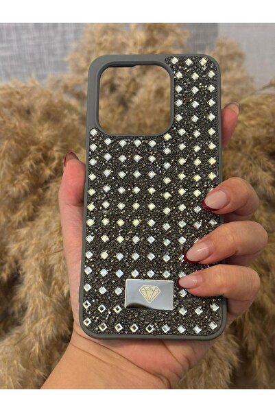 Hatreds İnfinix Hot 50i - İnfinix Smart 9 Uyumlu Kamera Korumalı Parlak Taşlı...