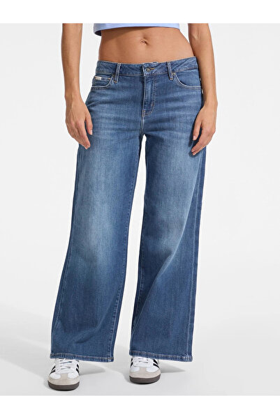 Guess Jeans Kadın Mavi Regular Fit Jean W5YA0ID0021-GJGM