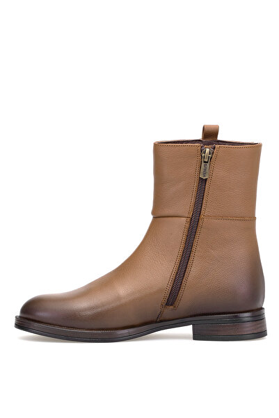 Venüs 2552701K Women's Genuine Leather Classic Boots Brown